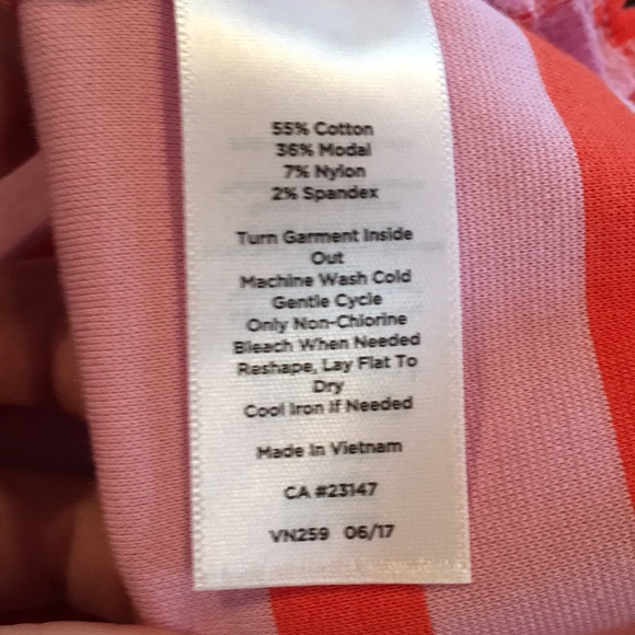 NWT Talbots Calder Stripe Mockneck Knit Top - Picture 4 of 4